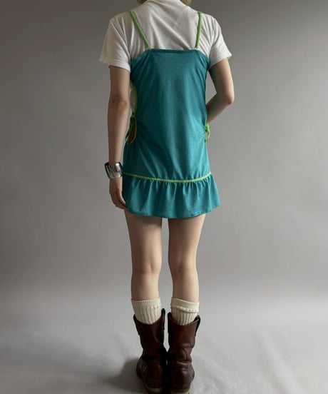 【USED】 Dot Pattern Camisole One-Piece  /260622-014