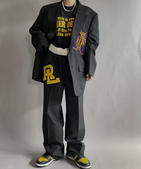 【RE;CIRCLE】 RE Wappen Slacks / 221103-027