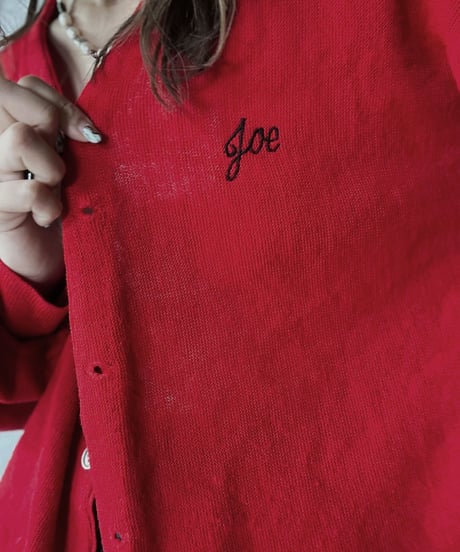 【USED】   THE FOX Acrylic Knit Cardigan/210930-021