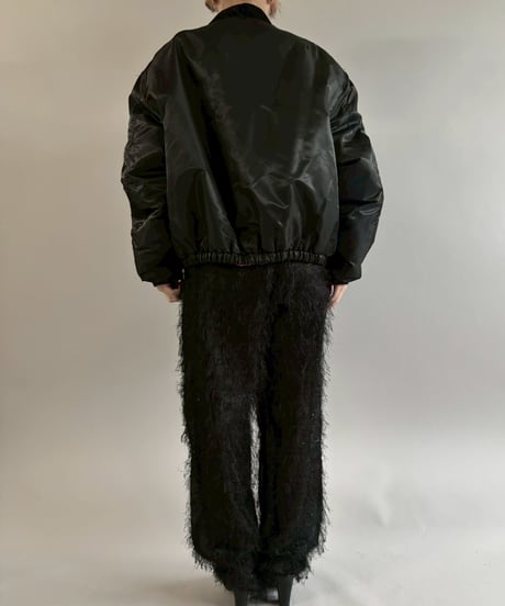 【RE;CIRCLE】 RE MA-1 Corduroy Collar Jacket Black / 251225-008