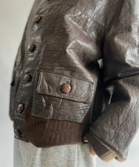 【USED】 FEBO Valstar Type Leather Jacket/241207-001