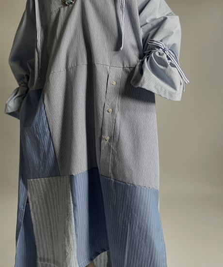 【RE;CIRCLE】 RE Stripe One-piece /220407-014