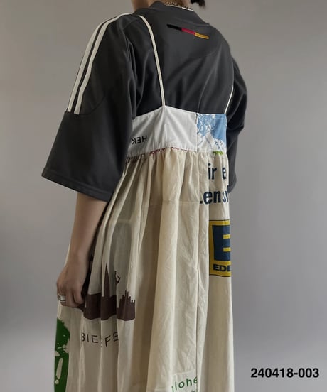【RE;CIRCLE】RE Eco-Friendly Bag Camisole Long One-piece / 240418