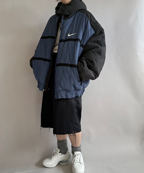 【USED】 Nike Padded Nylon Jacket  /241223-007