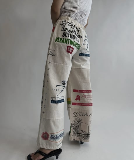 【RE;CIRCLE】 RE Eco-Friendly Bag Pants / 220804-021