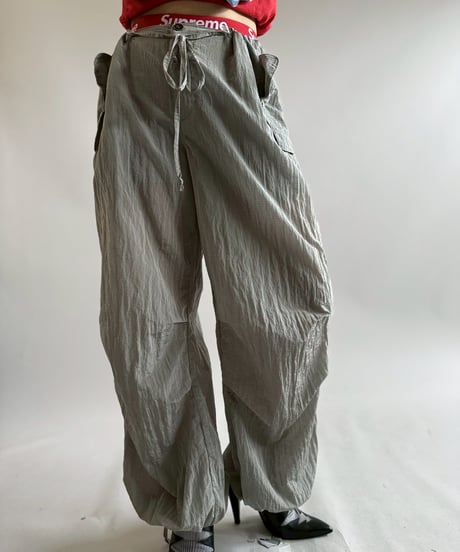 【USED】 Nylon100% Ripstop Pants /250802-020