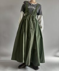 【2026SS最終 / RE;CIRCLE】 RE U.S Military Rebuild 2way One-piece(Khaki)/ ARMY-01
