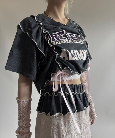【RE;CIRCLE】 RE Mellow Top + Skirt + Arm   / 250710-021