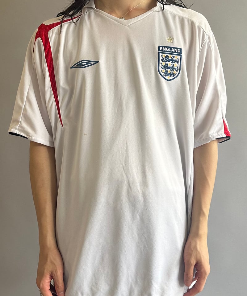 USED 】UMBRO ENGLAND Soccer Shirt /240603-047 |