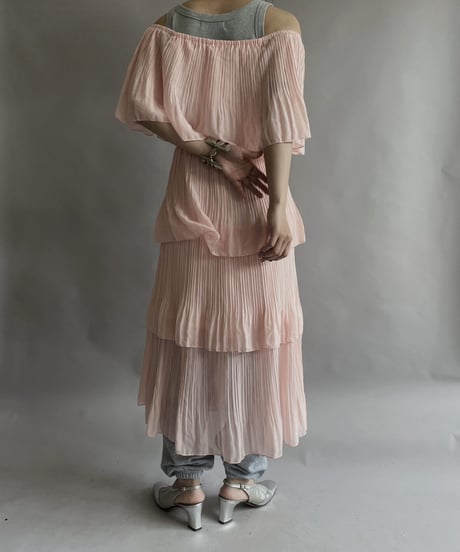 【USED】  S/S Poly One-piece / 230408-030