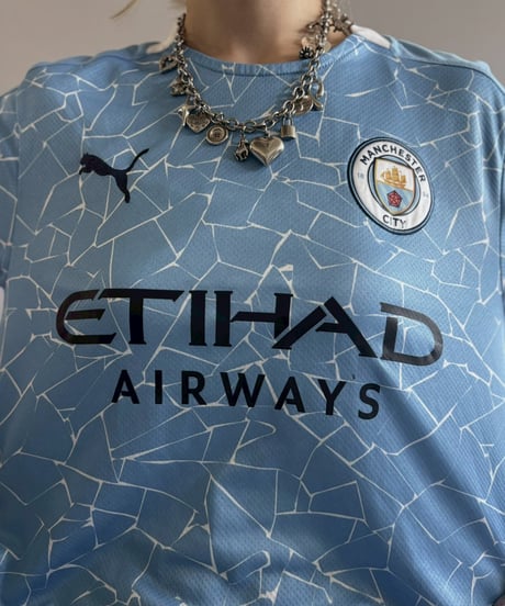 【USED】 20~21's Puma Manchester City Soccer Shirt / 260530-010
