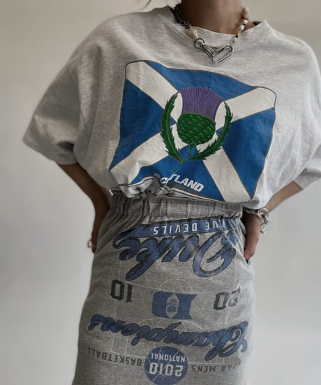 【USED】 T Shirt "Scot Land" / 220806-022