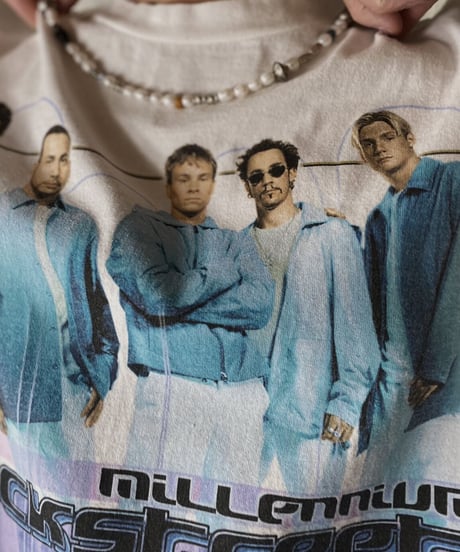 【USED】 S/S T-shirt back street boys/210526-019