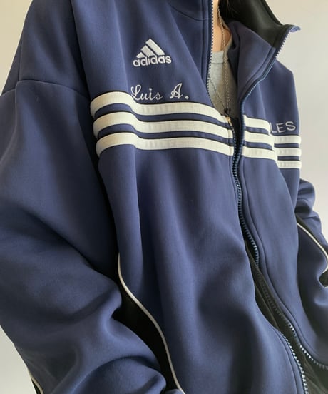 【USED】   90's adidas Soccer Jersey Top/241116-019