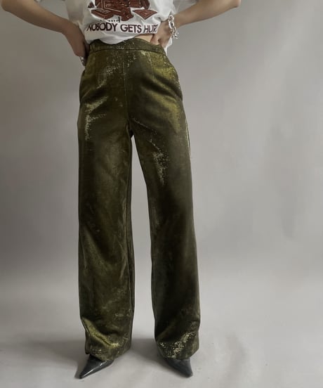 【USED 】Lame Pants/ 240429-124