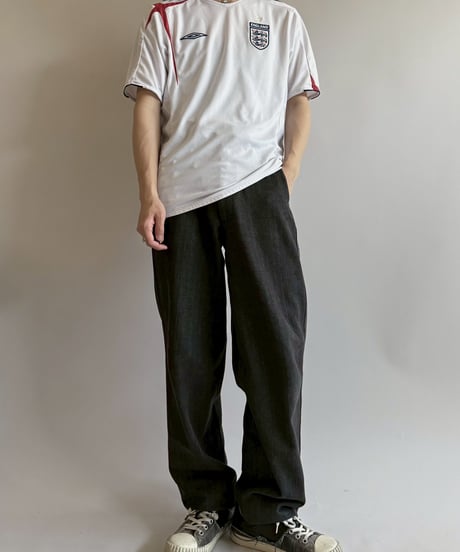 【USED】 UMBRO 05~07's ENGLAND Soccer Shirt/ 250607-036