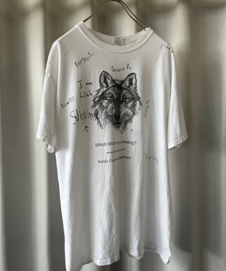 【USED】   S/S Wolf T-Shirt / 230729-011