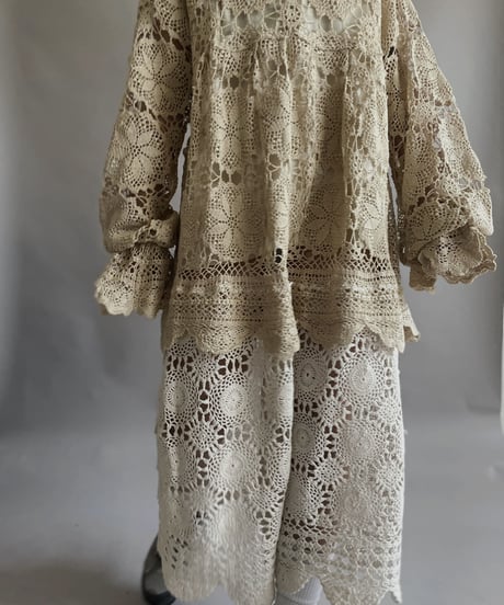 【RE;CIRCLE】 RE Crochet One-piece / 230330-001
