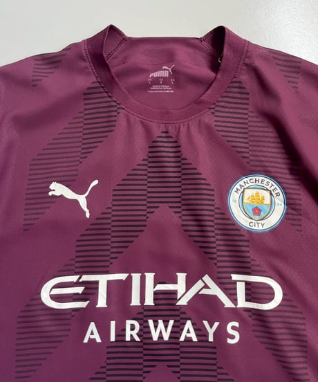 【USED】 Puma Manchester City Soccer Shirt / 250712-016