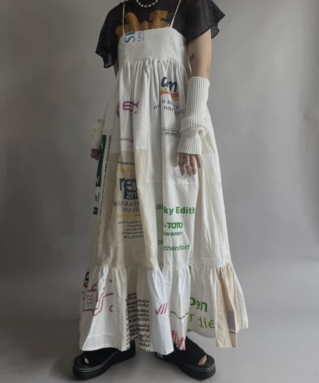 【RE;CIRCLE】RE Eco-Friendly Bag Camisole Long One-piece / 230427-025