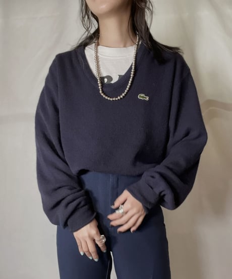 【USED】 LACOSTE Acrylic Knit ② / 220111-011