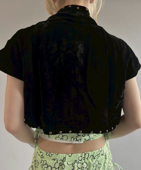 【USED 】 Velour Bolero /260704-013