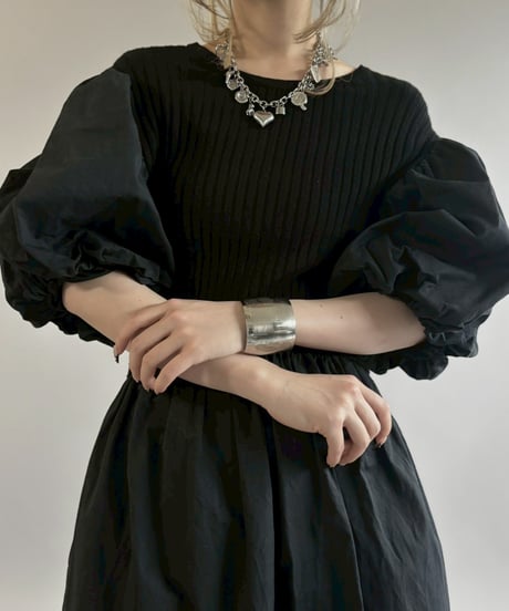 【USED】 Paff Sleeve Long One-Piece / 260411-028