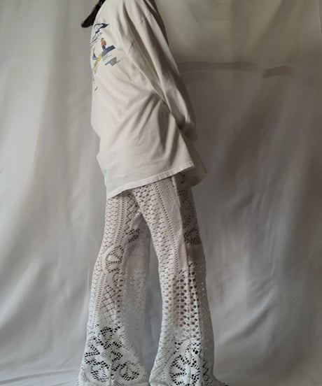 【RE;CIRCLE】 RE Lace Pants①/ 210801-040
