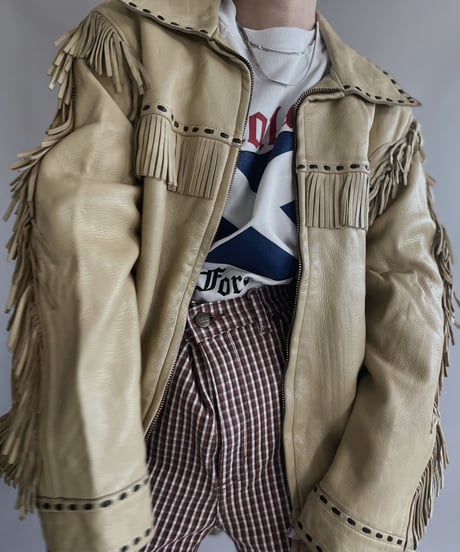 【USED】 Leather Jacket / 230102-002