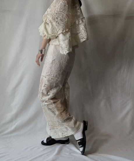 【RE;CIRCLE】 RE Lace Pants④/ 210801-067