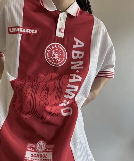 【USED】 UMBRO 97~98's AJAX Soccer Shirt/ 250607-048