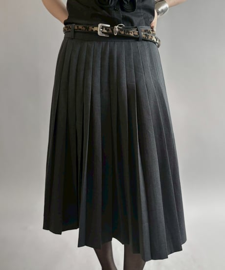 【USED】 Pleats Skirt / 260622-021