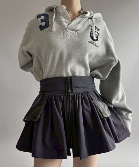 【RE;CIRCLE】 RE U.S Military Rebuild Mini One-Piece Dyed Navy / 260423-004