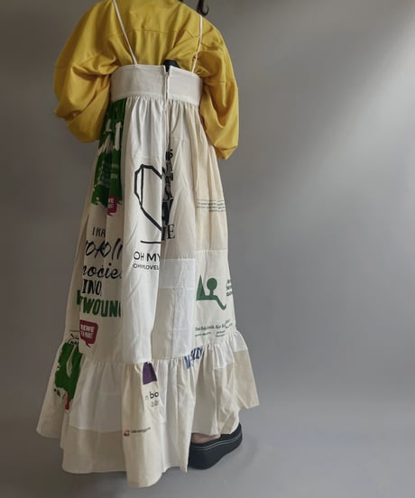 【RE;CIRCLE】RE Eco-Friendly Bag Camisole Long One-piece / 230727-003