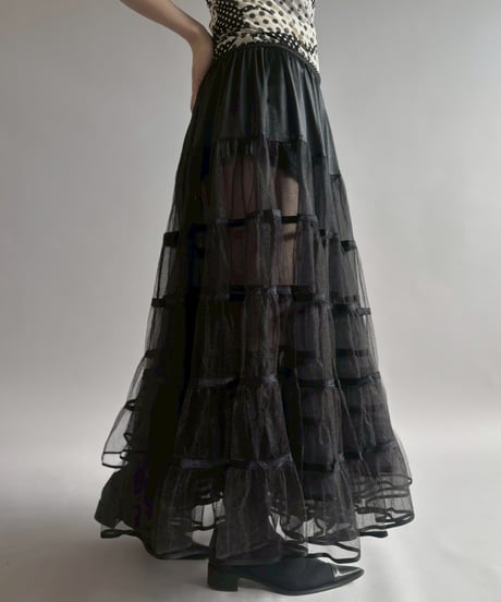 【USED】 Sheer Long Pannier /260613-030