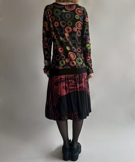 【USED】 Desigual.  L/S design One-Piece  /250906-022