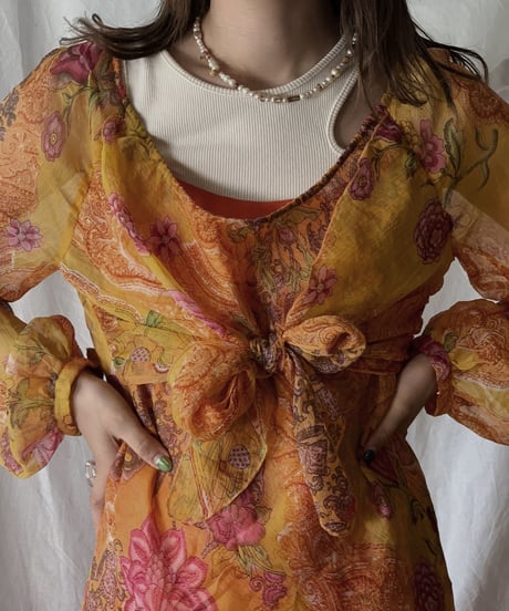 【USED】  See-through Top②/210506-036