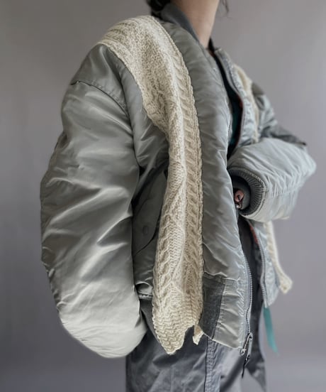 【RE;CIRCLE】 RE MA-1 Alan Docking Jacket / 221208-011