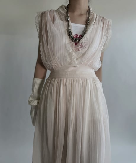 【USED】 Camisole Slip One-piece / 220514-005