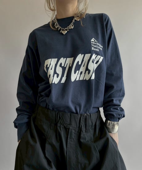 【USED】 Made In USA FRUIT OF THE ROOM FAST CASH L/S Tee / 260418-002