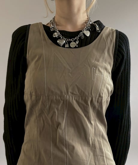 【USED】 Design Nylon Long One-Piece /260221-019