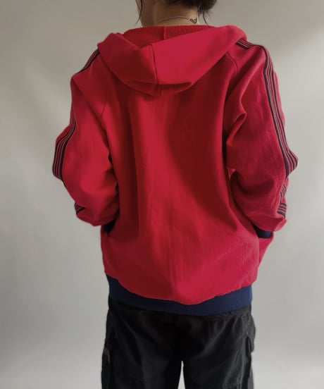 【USED】 Jersey Zip Up Hoodie / 230930-002