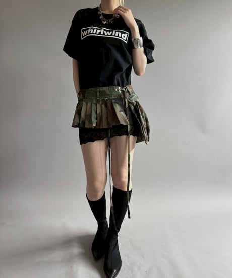 【USED】 RESIZED GILDAN whirlwind T-Shirt / 260627-005