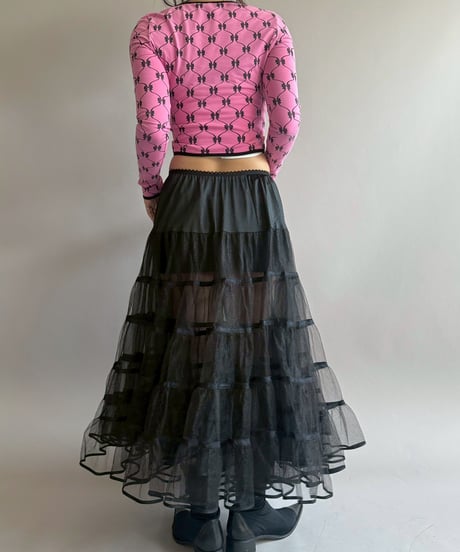 【USED】 I.AM.GIA Ribbon Pattern Top / 260404-013