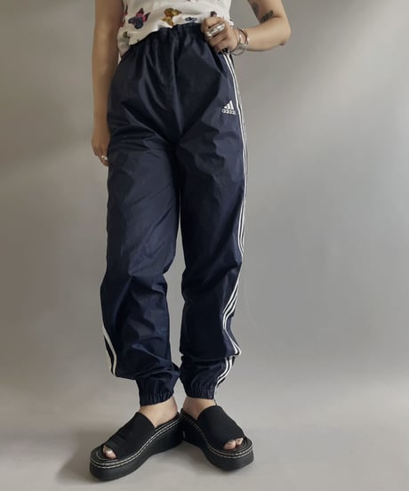 【USED】 adidas Nylon Line Pants  / 230729-020