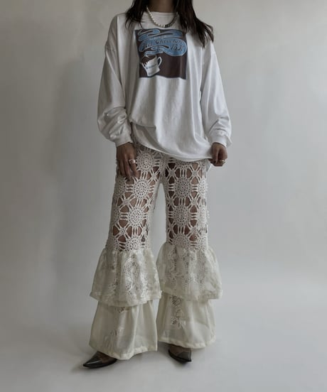 【USED】 Long Sleeves T-shirt “Hot Chocolate”/ 220507-001