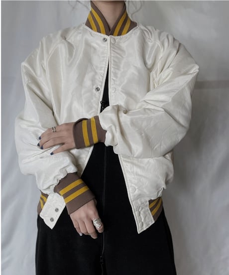【USED】 Nylon Stadium Jacket / 220107-022