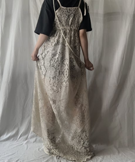 【RE;CIRCLE】 RE Lace N/S One-piece⑦/210714-011