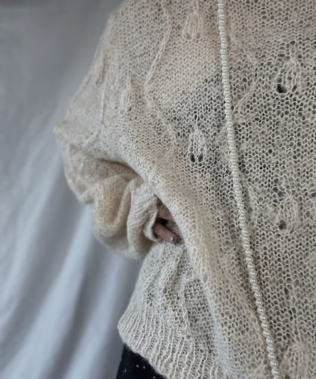 【USED】    Mohair Knit Top/211216-014