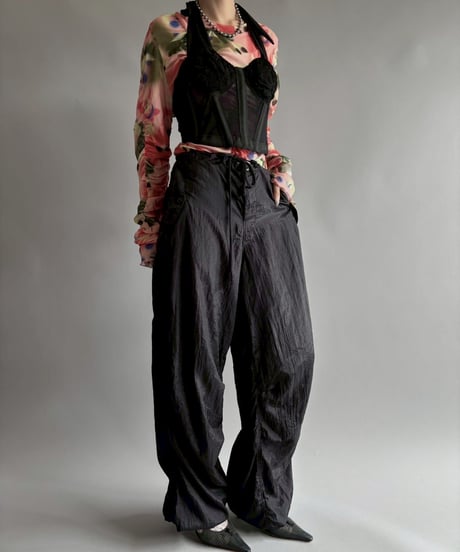 【USED】 Design sheer top/250920-027